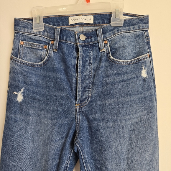 Denim forum Yoko high rise slim jean size 27 - Picture 2 of 14